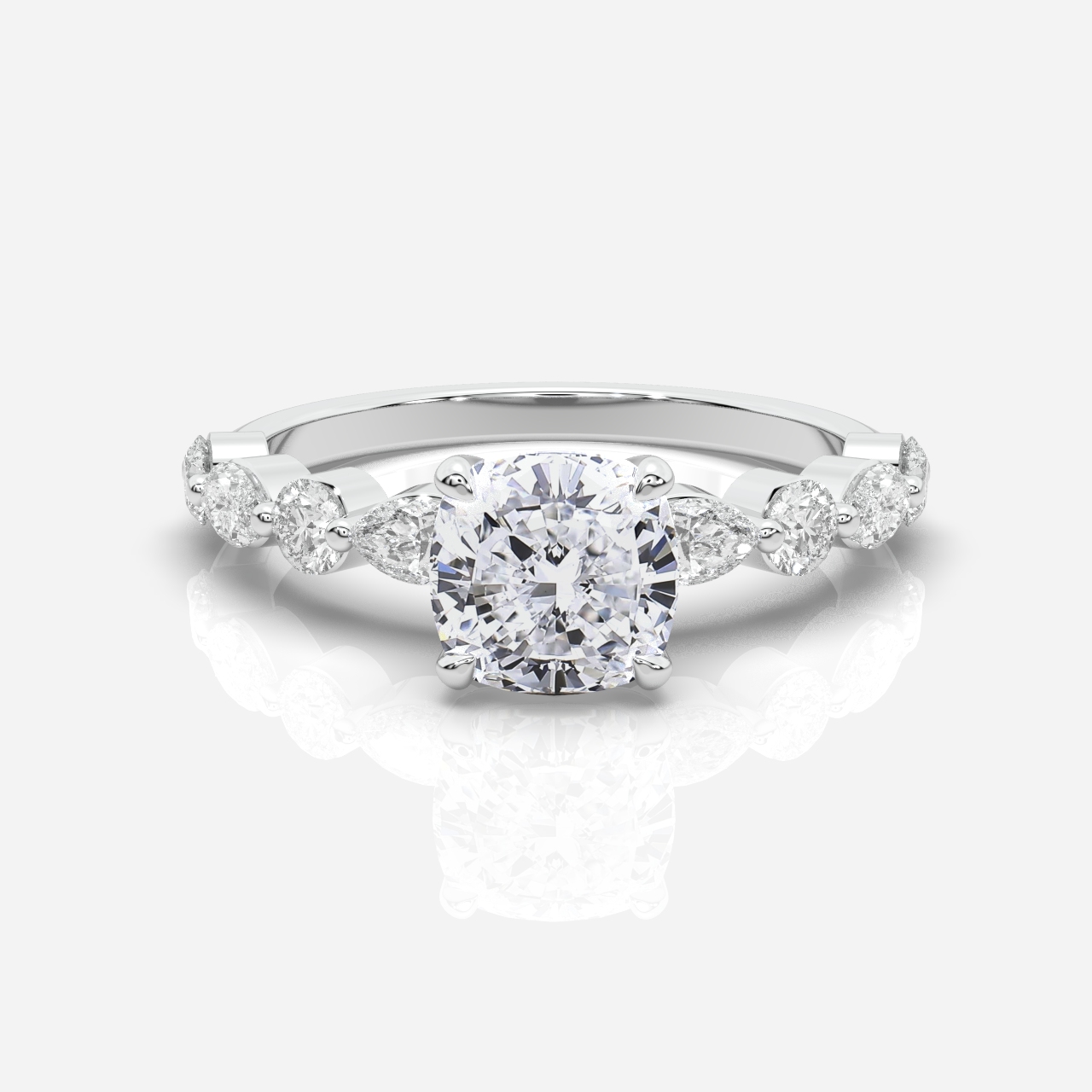 Layla Diamond Band Cushion